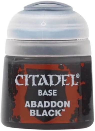 Citadel Base Paint - Abaddon Black (12ml)