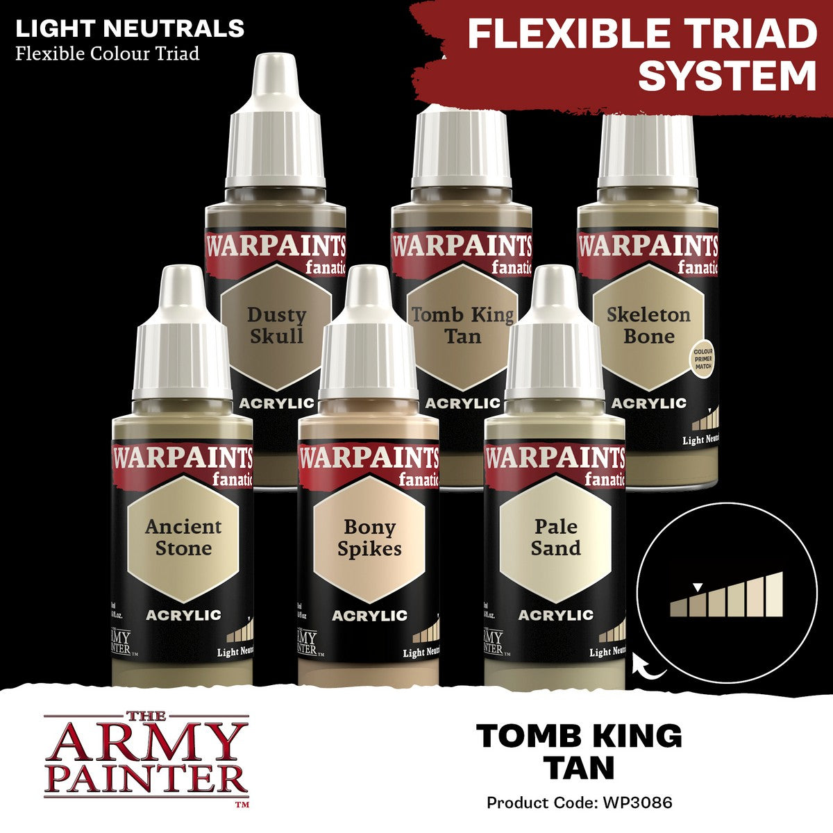 The Army Painter - Warpaint Fanatic: Tomb King Tan