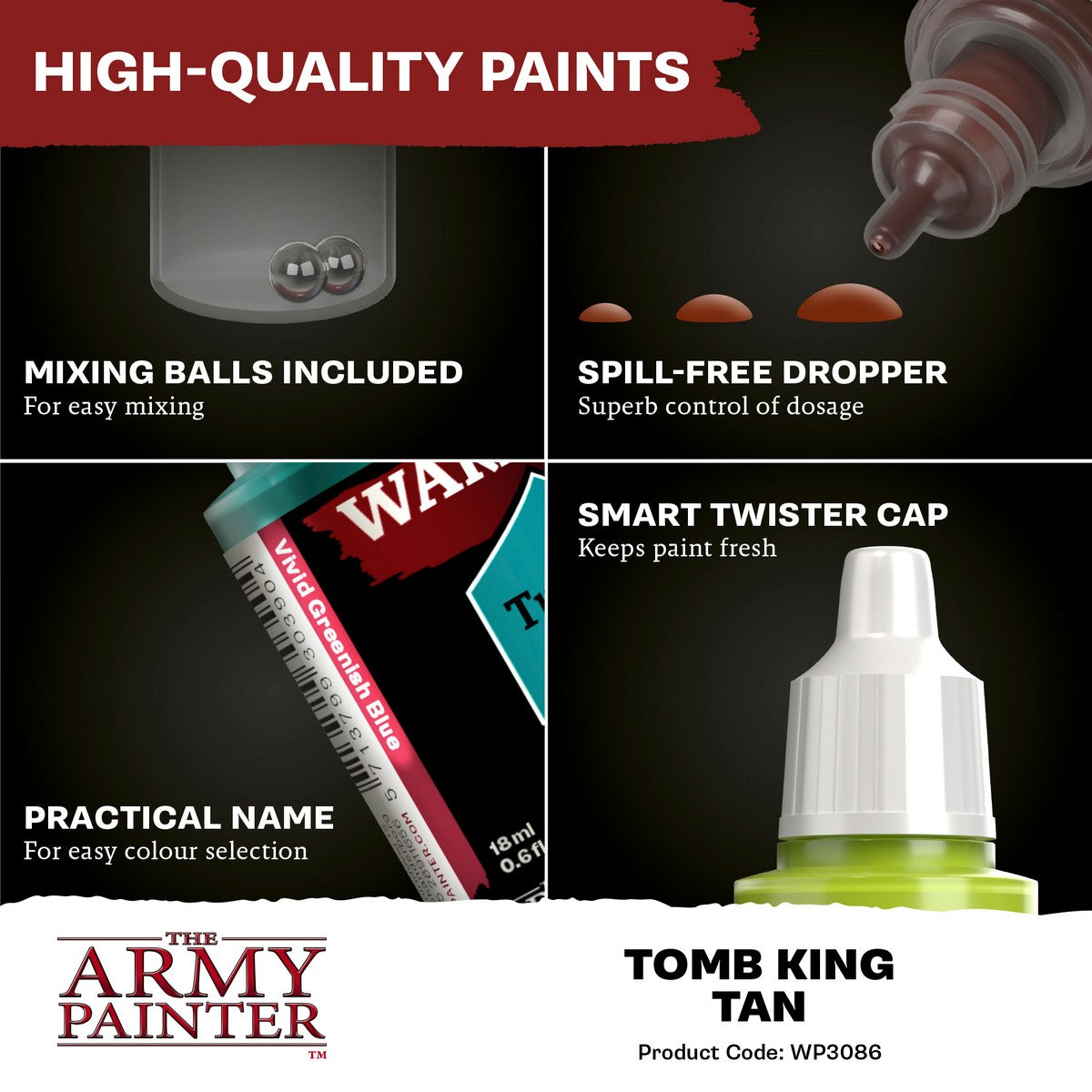 The Army Painter - Warpaint Fanatic: Tomb King Tan