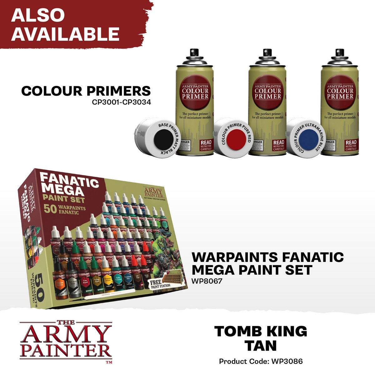 The Army Painter - Warpaint Fanatic: Tomb King Tan
