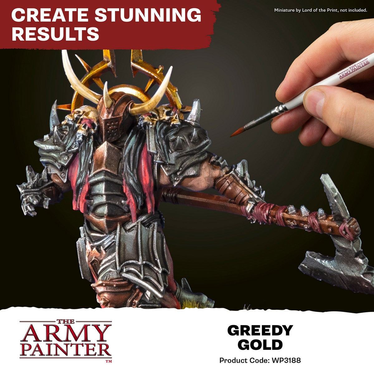 The Army Painter - Warpaint Fanatic Metallic: Greedy Gold