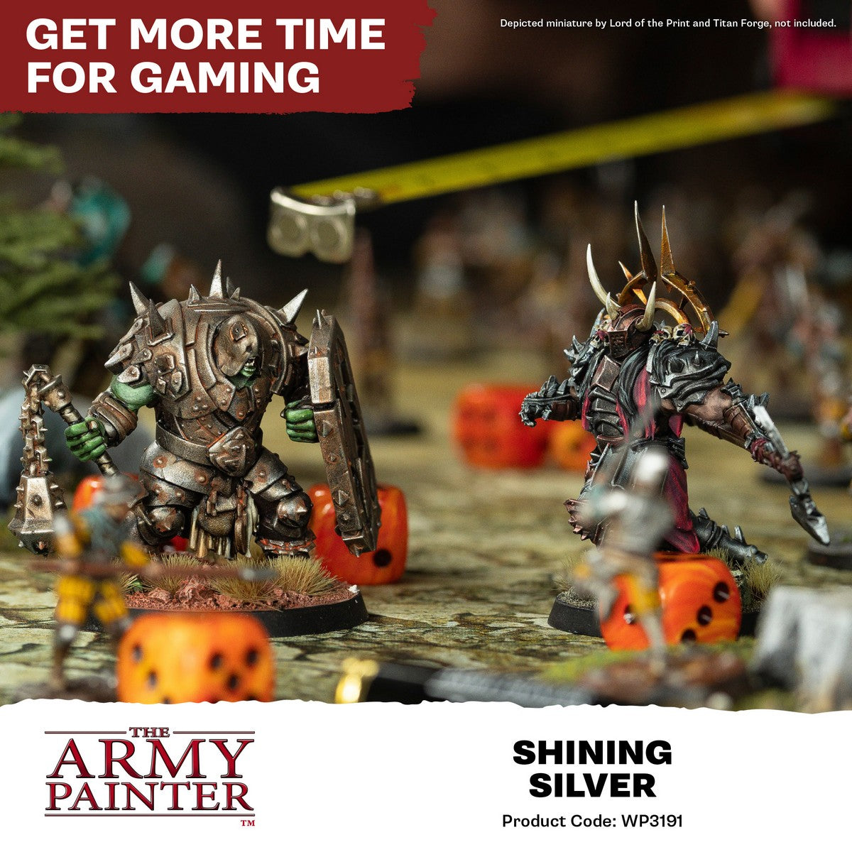 The Army Painter - Warpaint Fanatic Metallic: Shining Silver