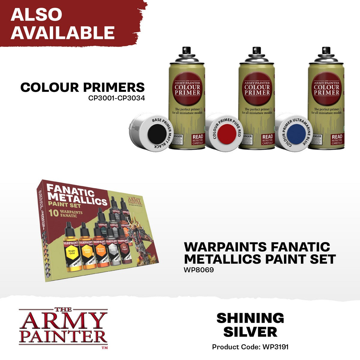 The Army Painter - Warpaint Fanatic Metallic: Shining Silver