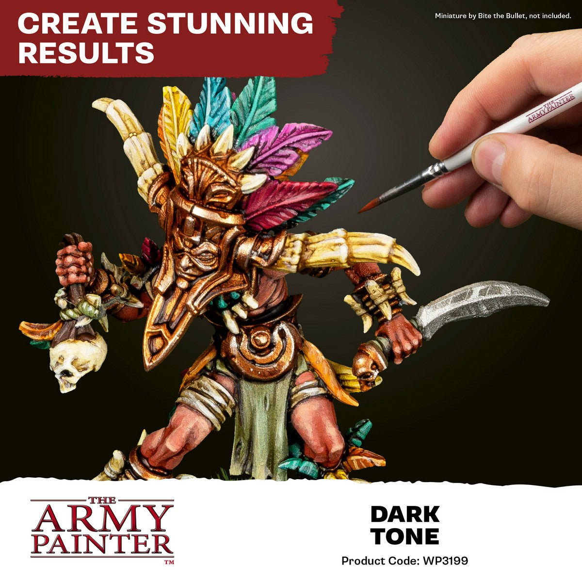 The Army Painter - Warpaint Fanatic Wash: Dark Tone