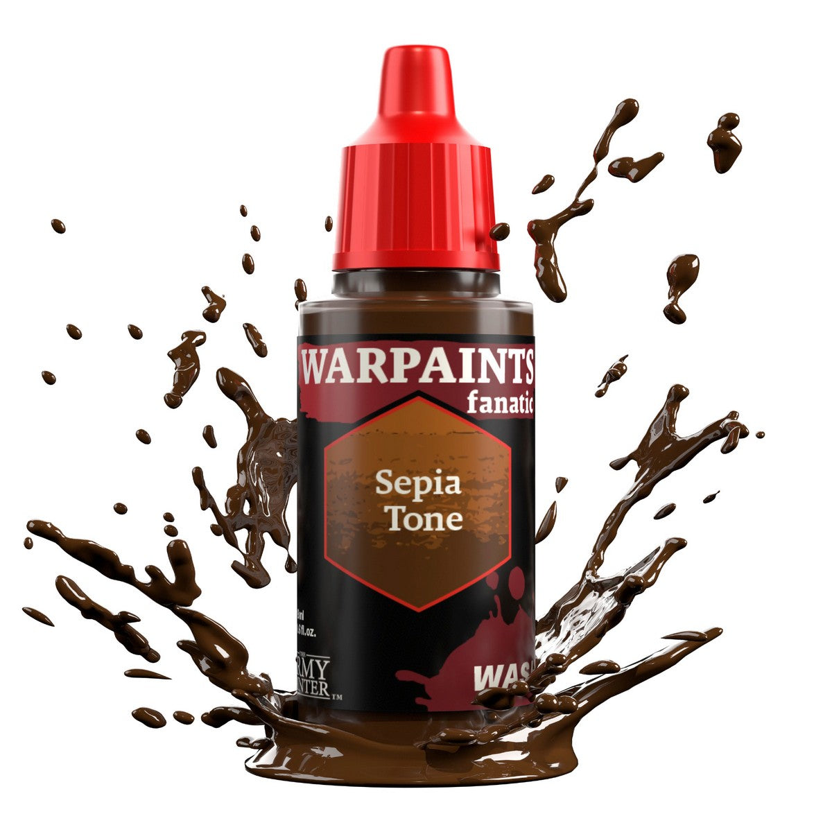The Army Painter - Warpaint Fanatic Wash: Sepia Tone