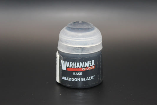 Citadel Base Paint - Abaddon Black (12ml)