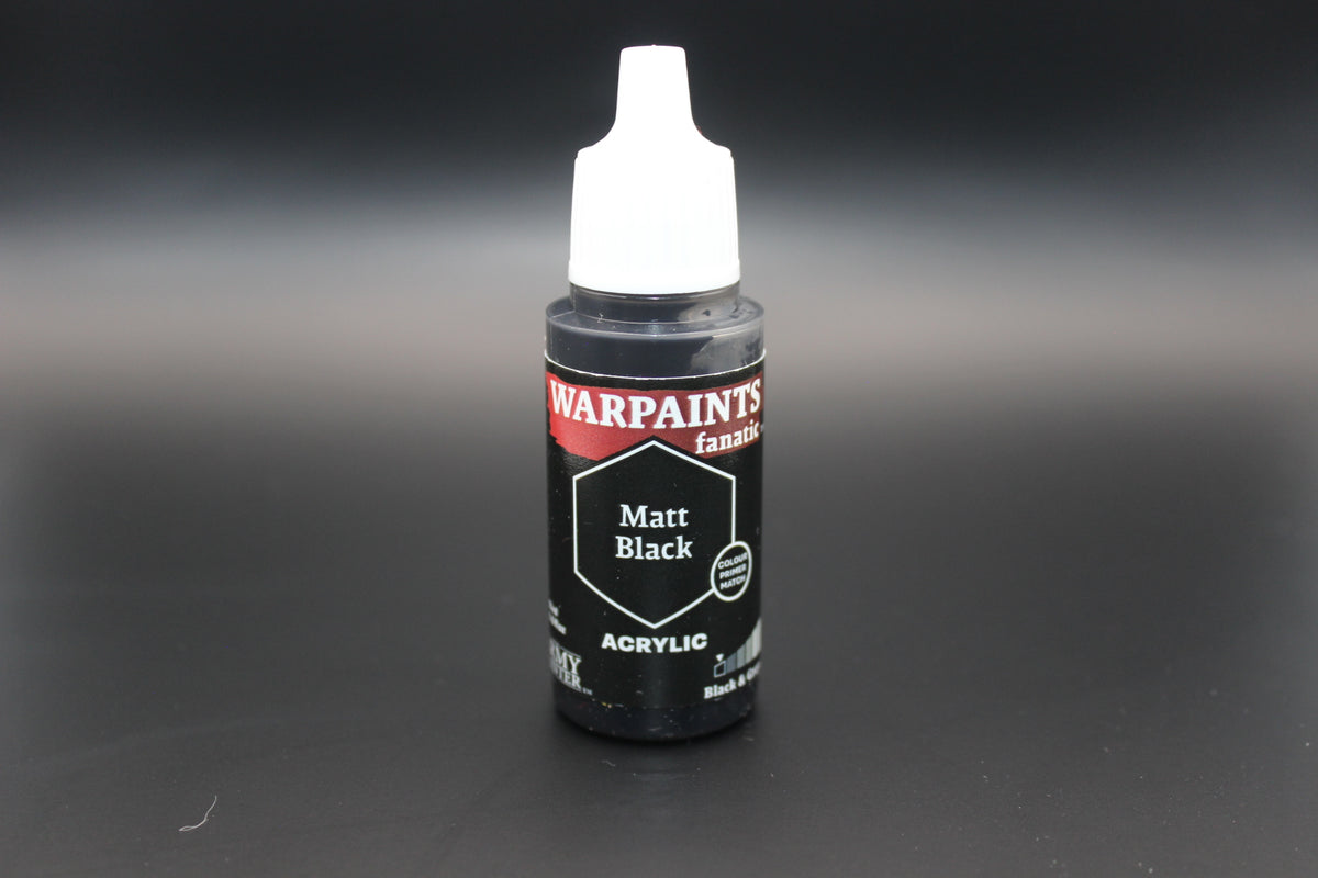 The Army Painter - Warpaints Fanatic: Matt Black
