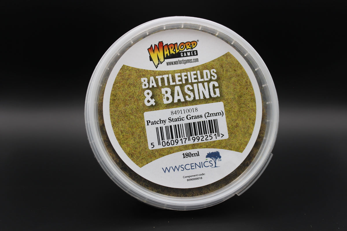 Battlefields & Basing: Patchy 2mm Static Grass