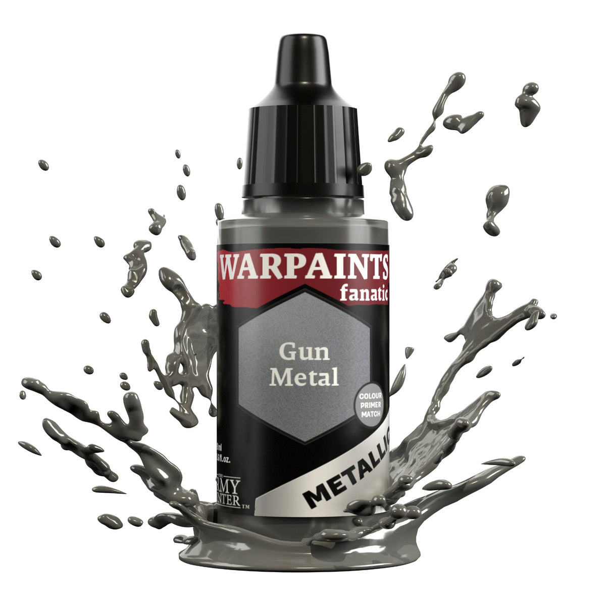The Army Painter - Warpaint Fanatic Metallic: Gun Metal